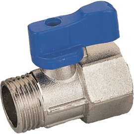 1/2 Mini Küresel Vana (Metal Kelebekli)