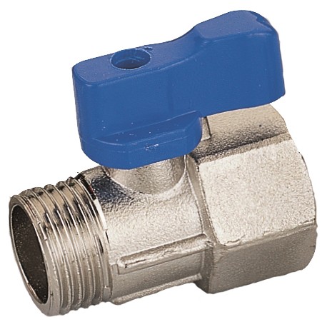 1/2 Mini Küresel Vana (Metal Kelebekli)