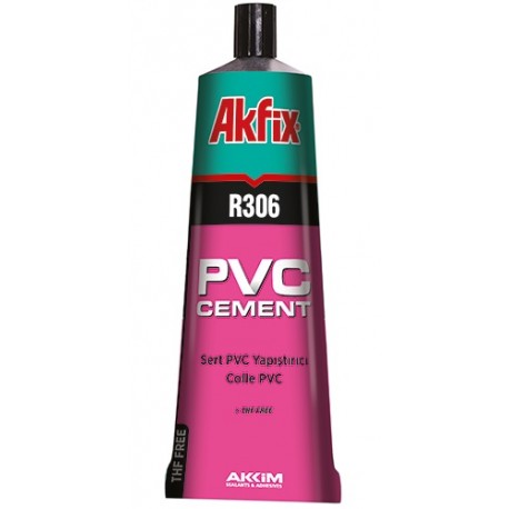 R306 Akfix Sert PVC Yapıştırıcısı Tüp (50 gr)