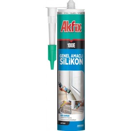 100E Akfix Silikon Şeffaf