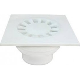 15x15 Ø70 Alttan Çıkışlı Yer Süzgeci