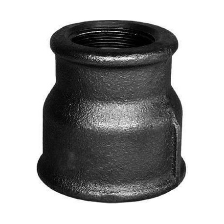Siyah Manşon Redüksiyon(3/4"x1/2")