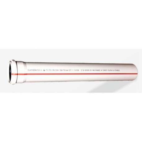 PVC Atıksu Borusu TiP1 (50-1000 mm)