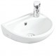 Oval Lavabo Beyaz (28x35 cm)