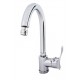 Gold Mix Swan Neck Kitchen Faucet