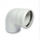 PP Atıksu Kapalı Dirsek -90°- (125 mm)