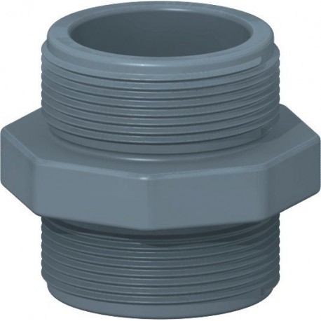 U-PVC Nipel (1 1/2")